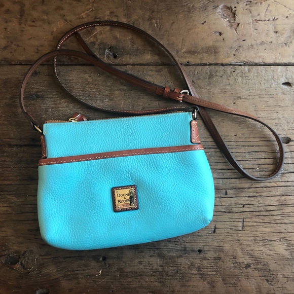 Dooney & Bourke Handbags - Dooney & Bourke Calypso Blue Crossbody Bag